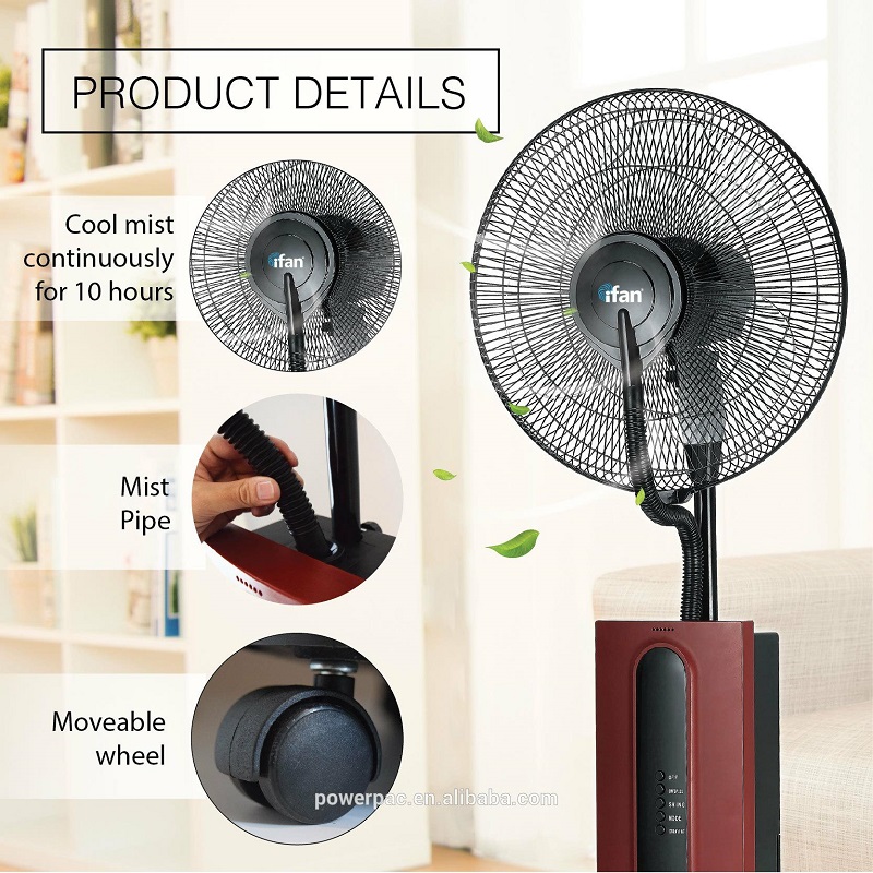 iFan-PowerPac Mist Fan Air Cooler With Mosquito Repellent (IF7575) Stocks Appliances (Available Stocks)