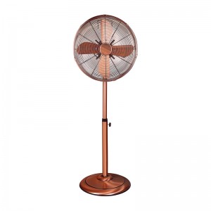 16inch hot sell retro metal stand fan pedestal strong wind industrial fan