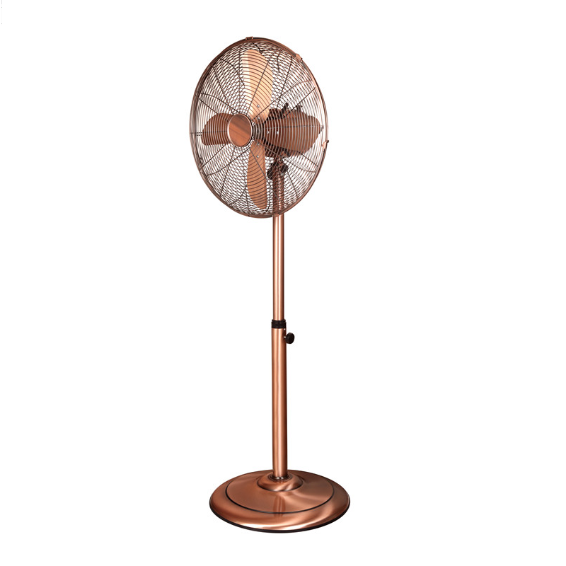 16inch hot sell retro metal stand fan pedestal strong wind industrial fan