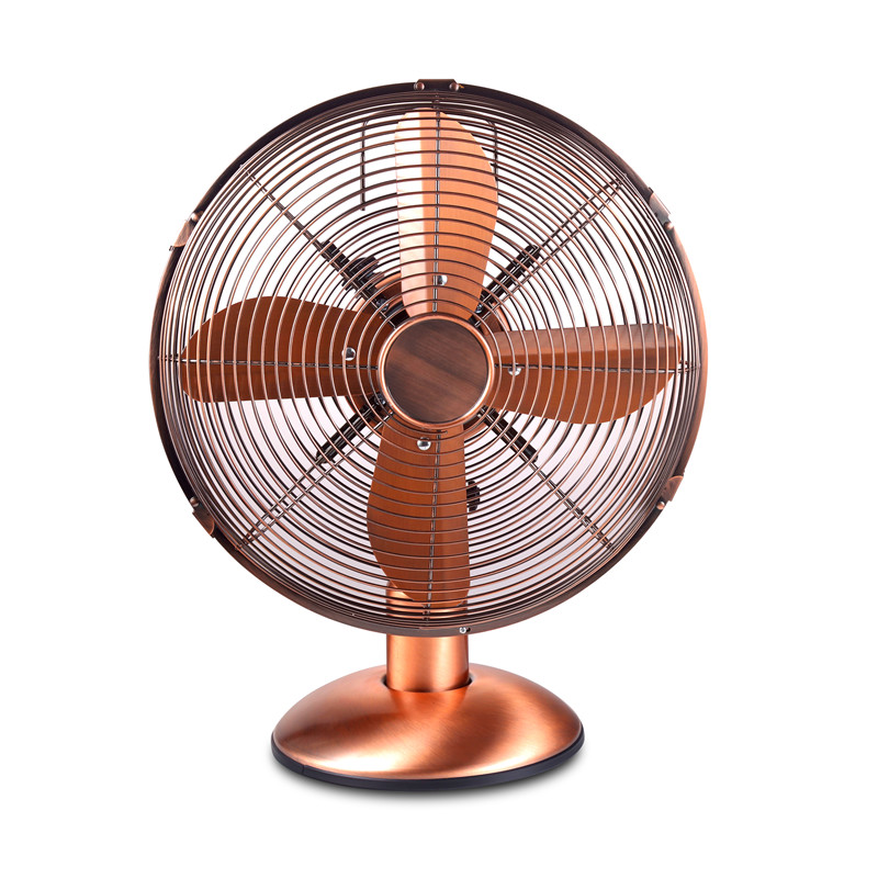 Retro 12 inch Electric Powerful Metal Table Fan