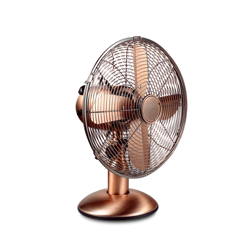 Retro 12 inch Electric Powerful Metal Table Fan