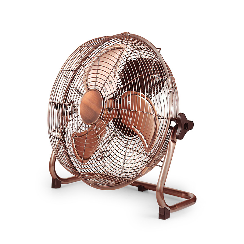 Air Cooling 12 inch high velovity metal floor fan with high quality CE CB ROHS certificate