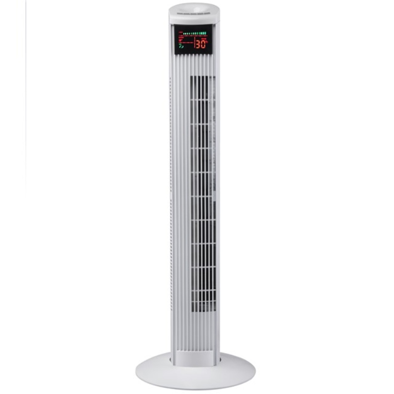 LED with temperature display C36 tower fan