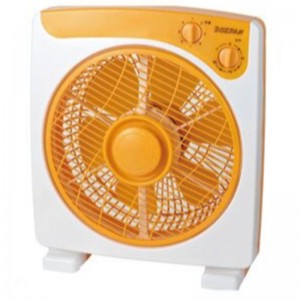 Fast air cooling mini portable box fan