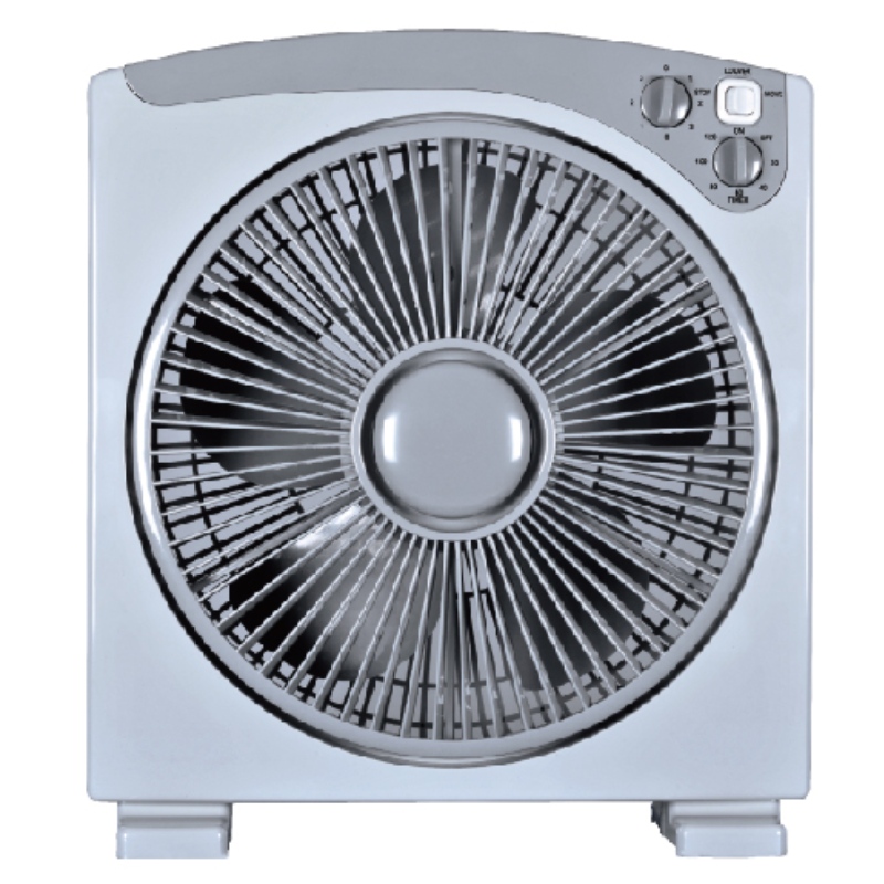 strong wind box fan with timer for home office